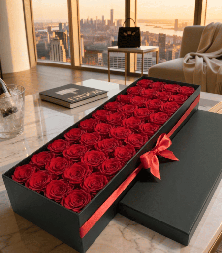 Deluxe Box 40 Lasting Roses