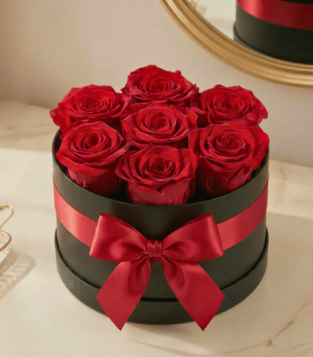 Hatbox 7 Lasting Roses
