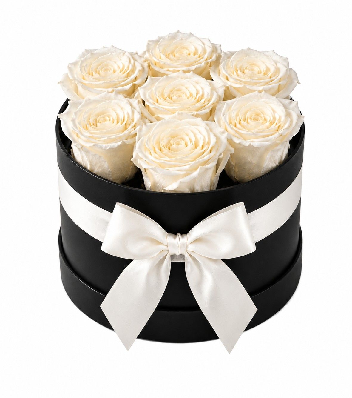 7 Lasting Roses in a Hatbox