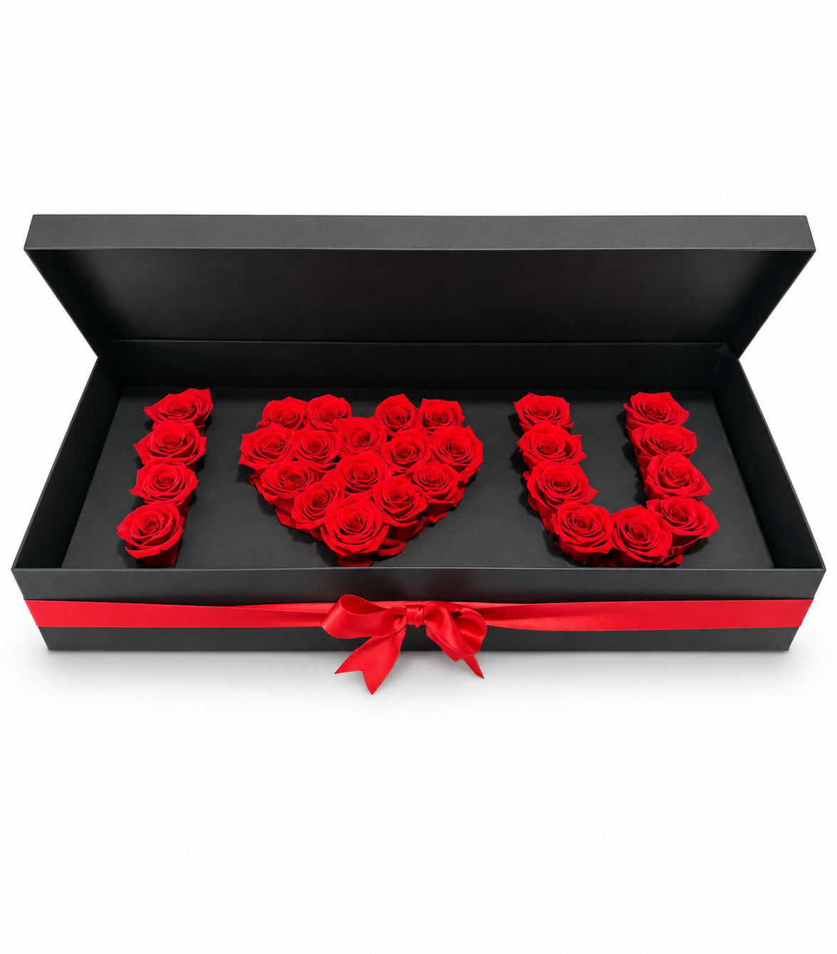 I Love You Box of Lasting Roses